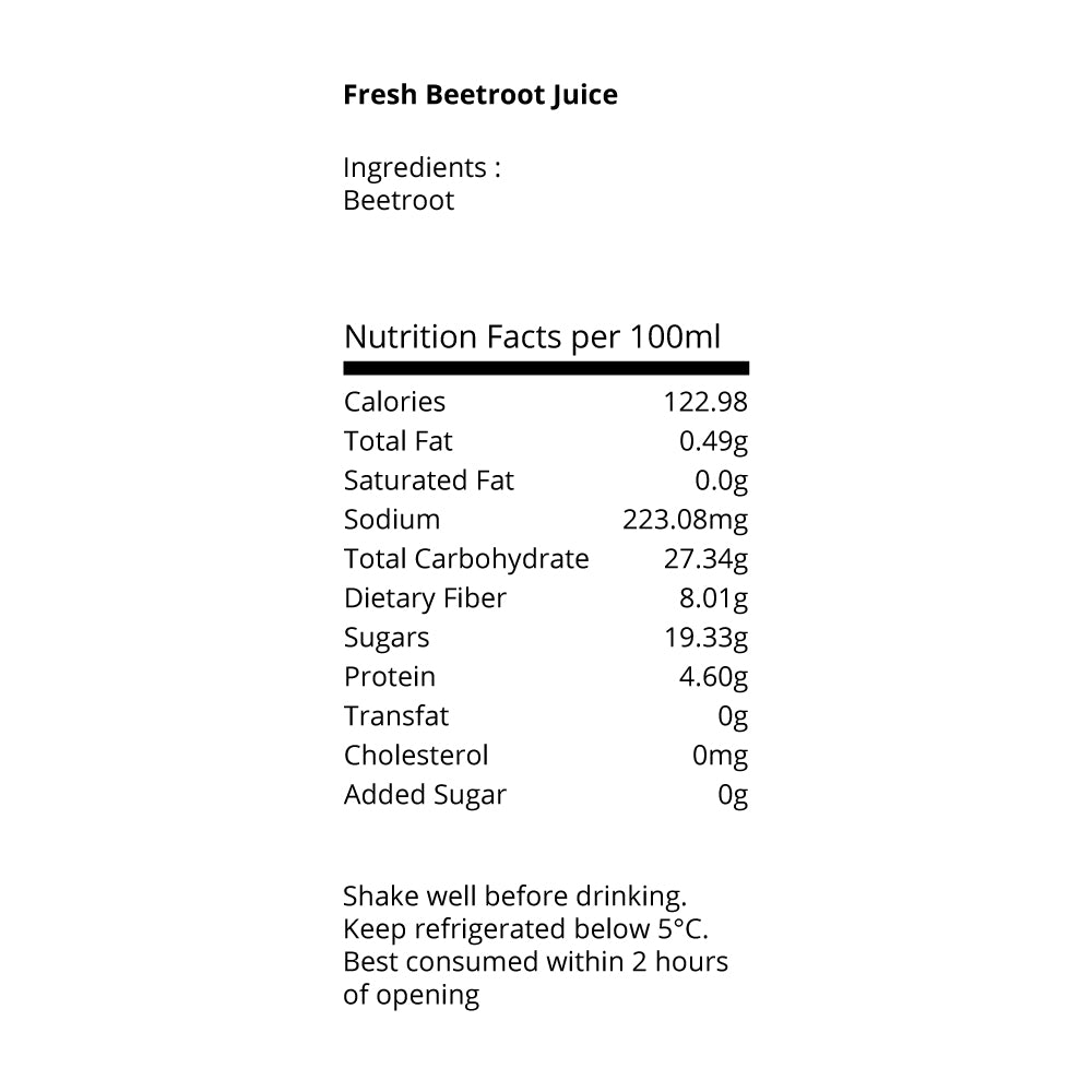 Beetroot Juice 1 Ltr