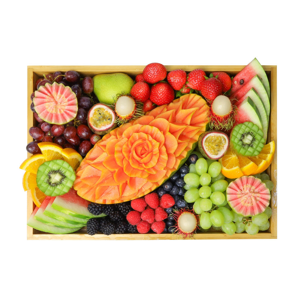 Tropical Bloom Fruits Platter - 28cm x 40cm