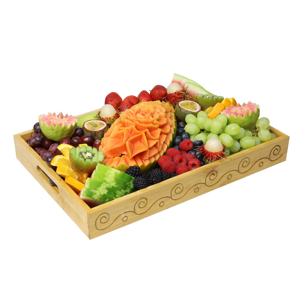 Tropical Bloom Fruits Platter - 28cm x 40cm