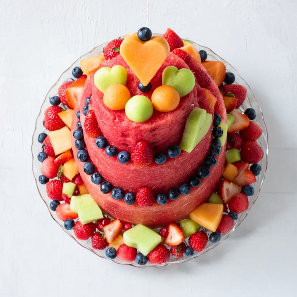 Summer Melon Cake 3 Tier - 30cm