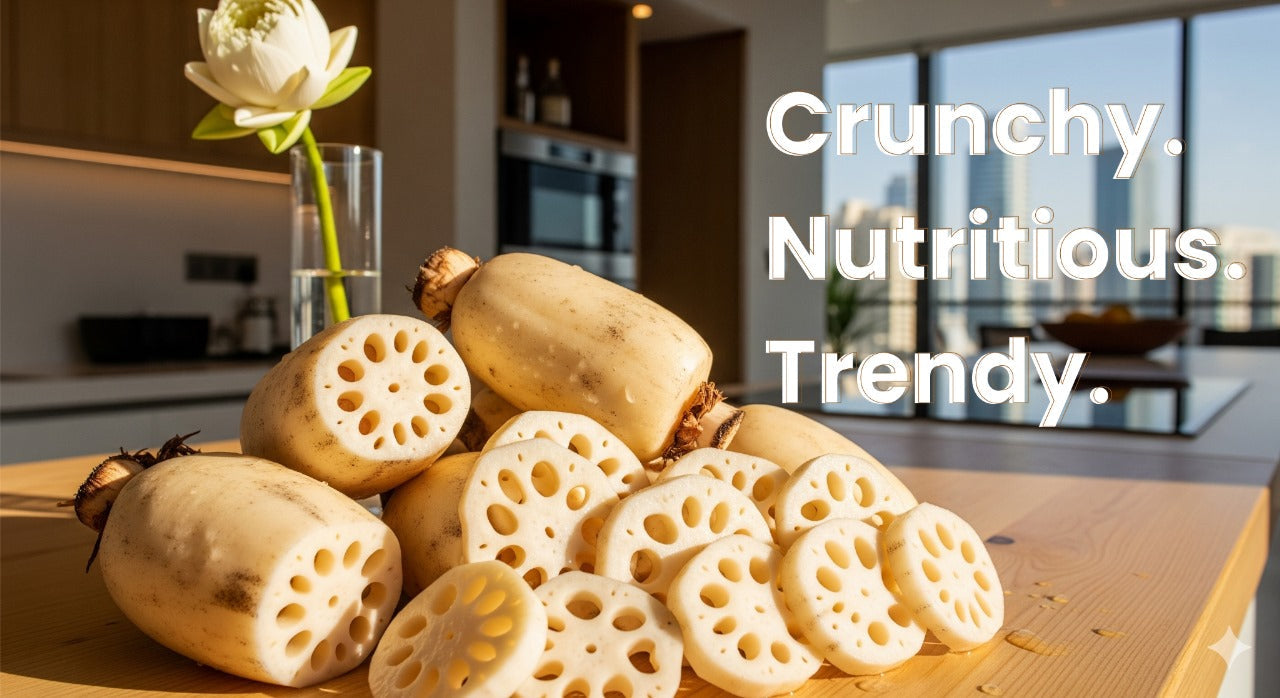 Lotus Root: The Crunchy Superfood UAE Kitchens Are Falling in Love With