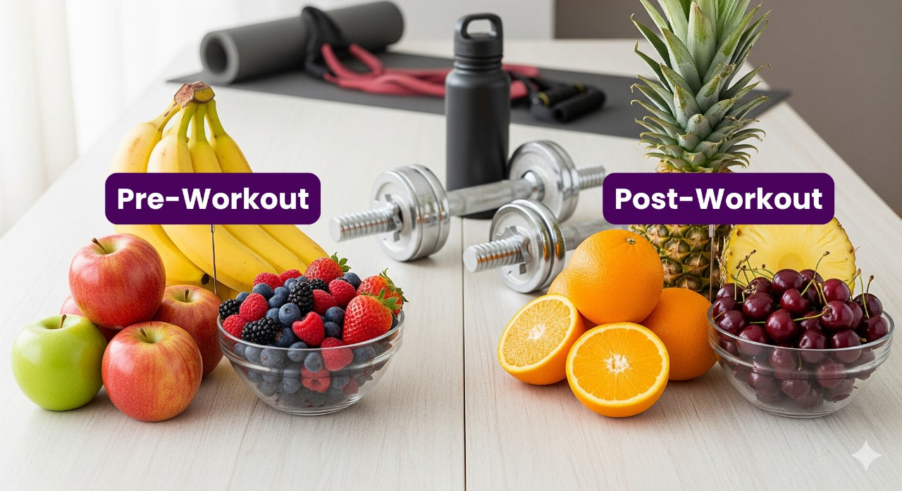 Pre-Workout vs. Post-Workout Fruits: What to Eat and When