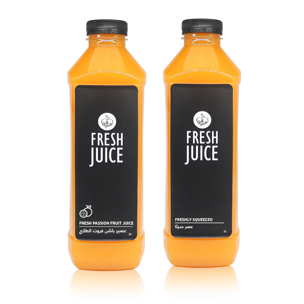 Passion Fruit & Mandarin Juice Combo Pack