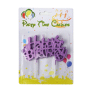 Happy Birthday Topper Candle