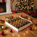 30 قطعة من الفراولة المغطاة بالشوكولاتة