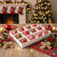 12 قطعة فراولة