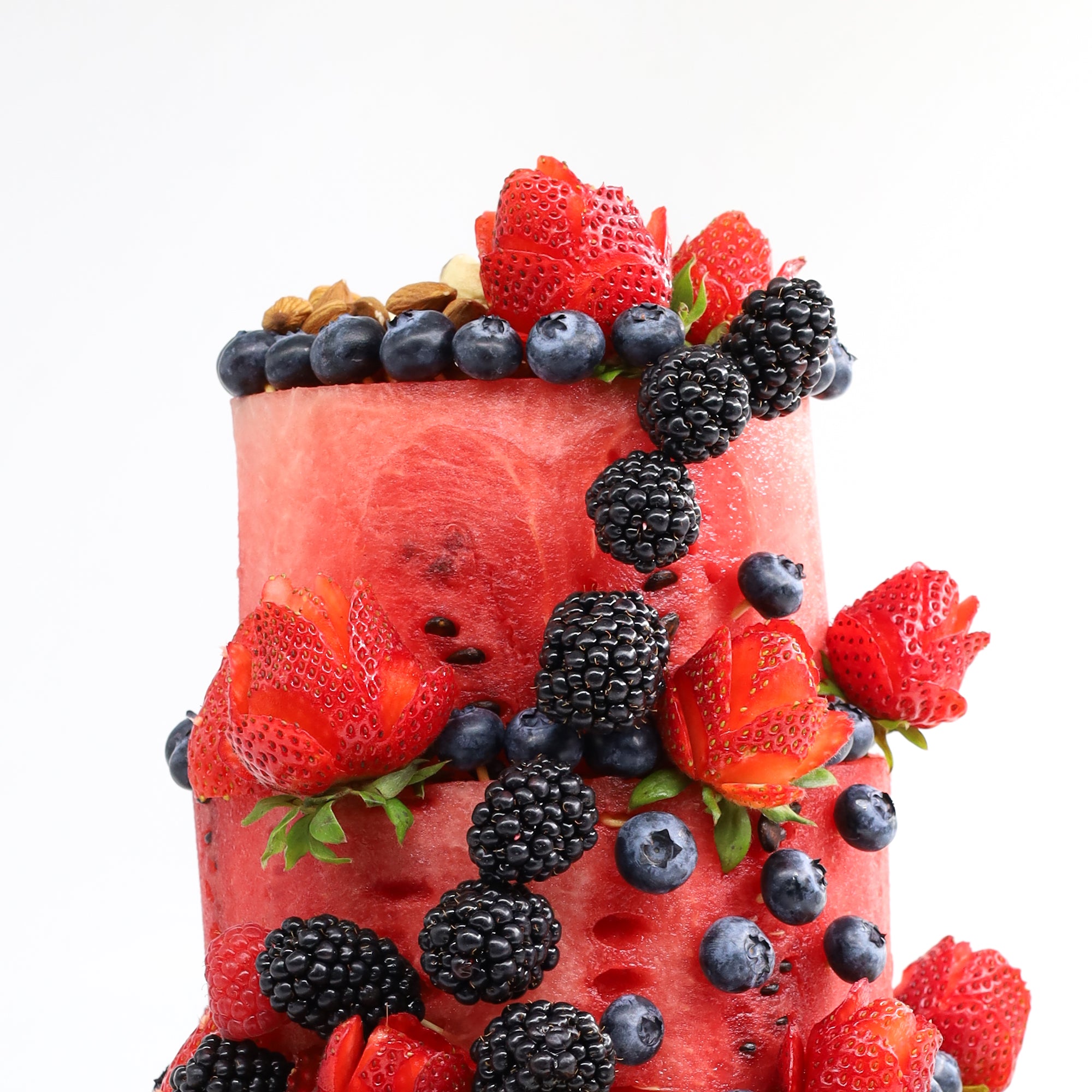 The Berry Tower 3 Tier Melon cake - 33cm