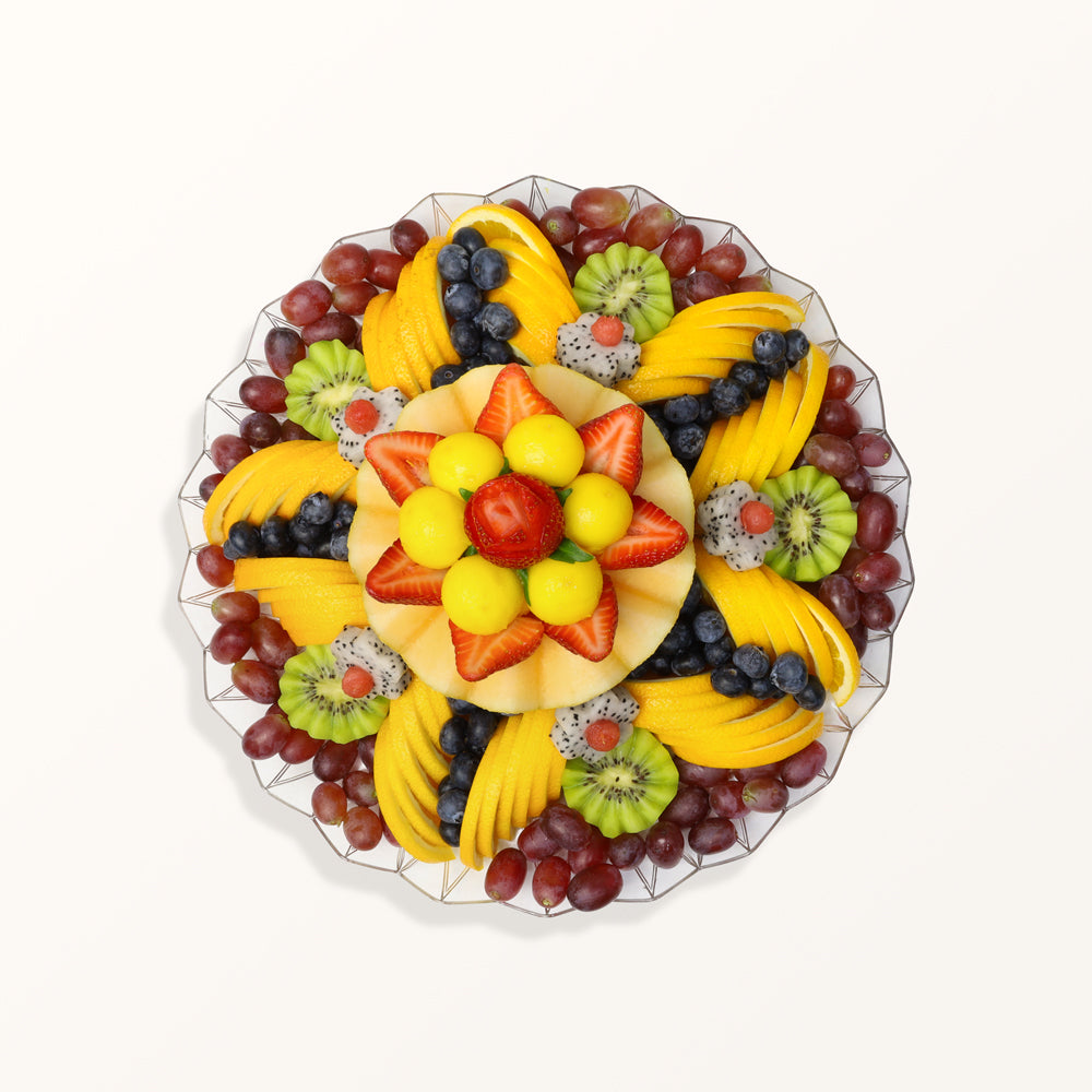 Diwali Diya Fruits Platter