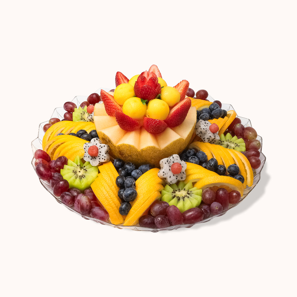 Diwali Diya Fruits Platter