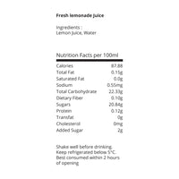 Lemonade Juice 1 Ltr