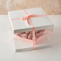 Pink & Purple Chocolate Strawberry Arrangement