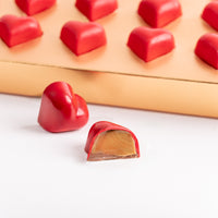 Luxury Ruby Heart Chocolate 30-Piece