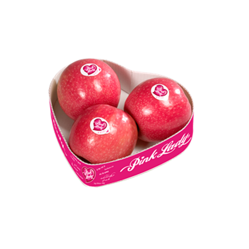 Apple Pink Lady Heart Pack 3