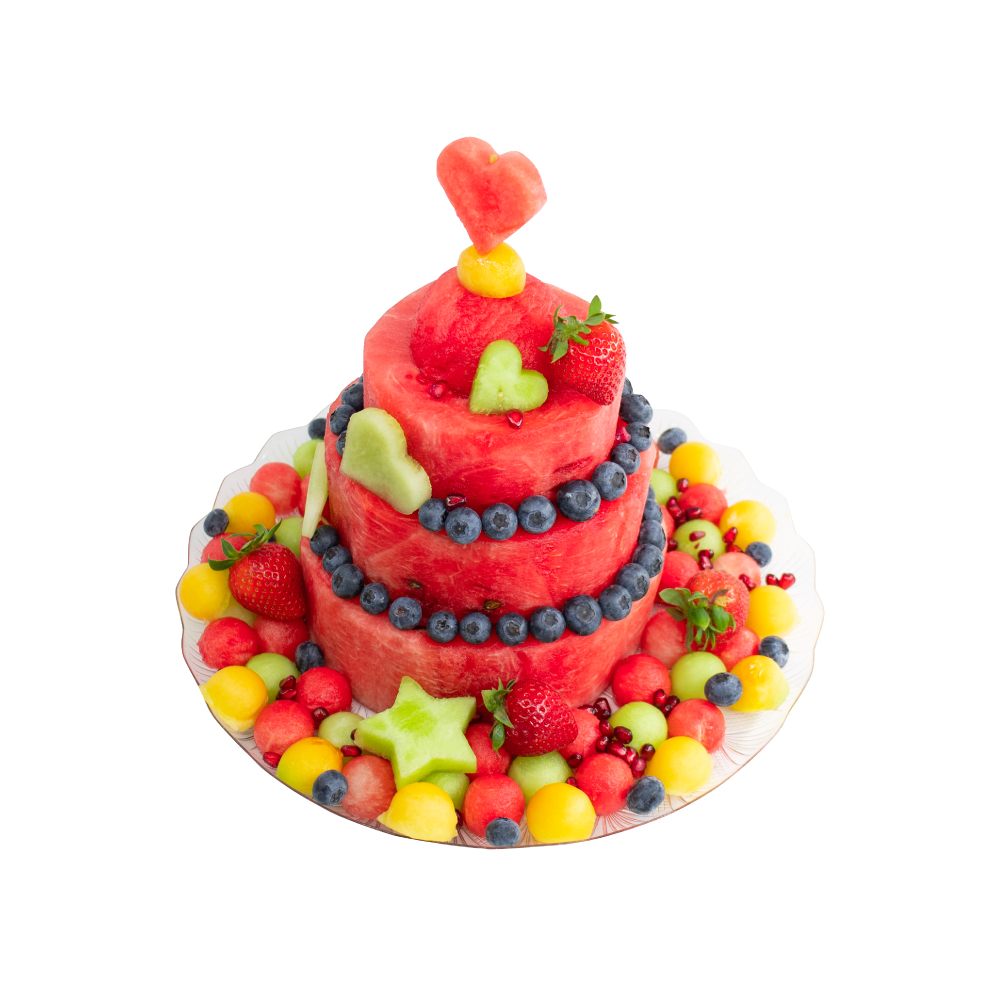 Summer Melon Cake 3-Tier