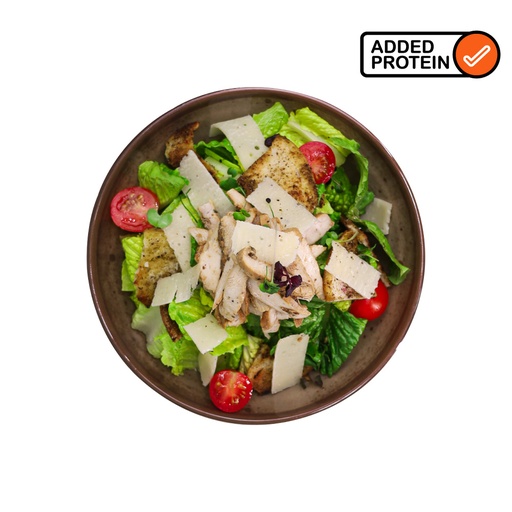 [3413] Caesar Salad With Chicken & Caesar Dressing