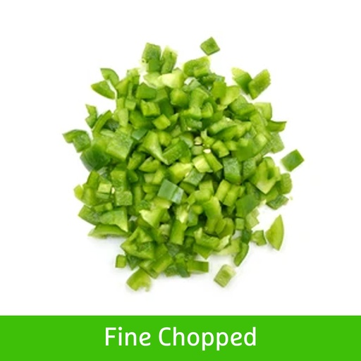 [18683] Capsicum Green Chopped