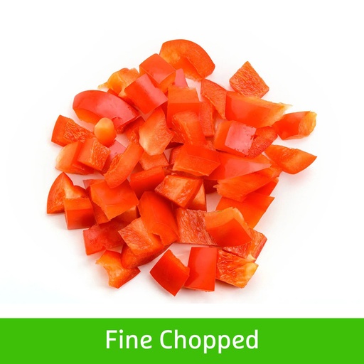 [2077] Capsicum Red Chopped