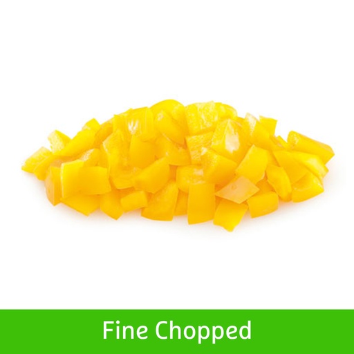 [18685] Capsicum Yellow Chopped