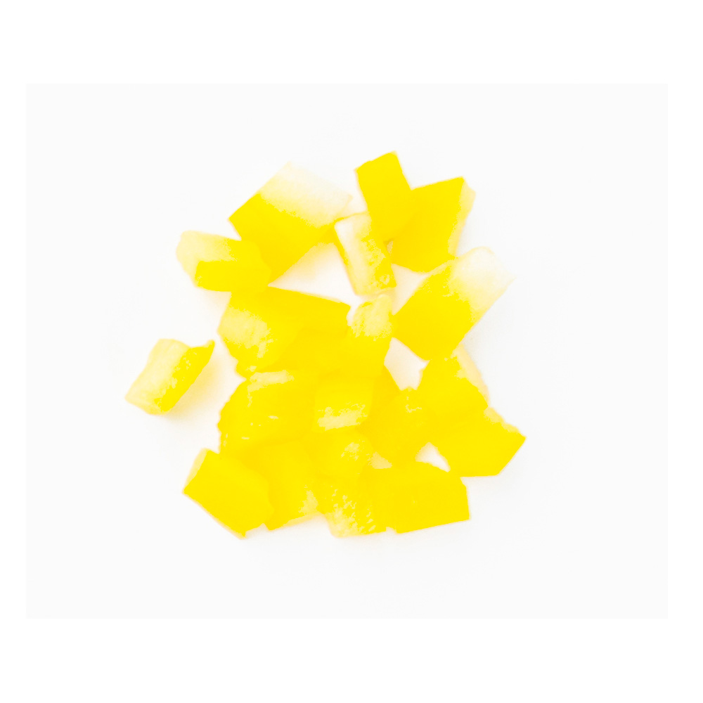 [2082] Capsicum Yellow Diced