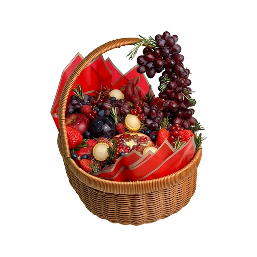 [3268] Christmas Fruits Basket Large