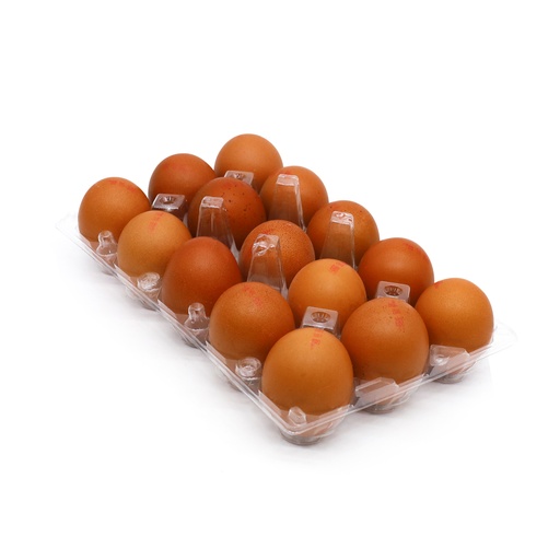 [17985] Eggs Brown Pack of 15