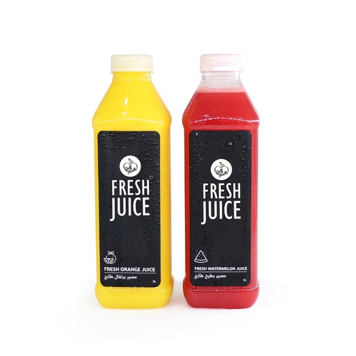 [3824] Orange & Watermelon Juice Combo Pack