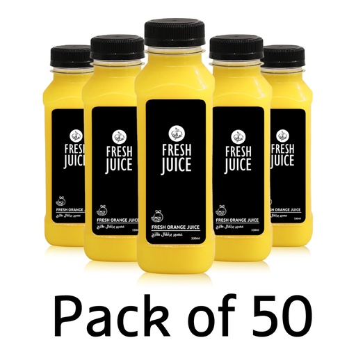 [19009] Orange Juice 330ml - Pack of 50