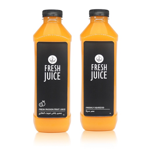 [3923] Passion Fruit & Mandarin Juice Combo Pack