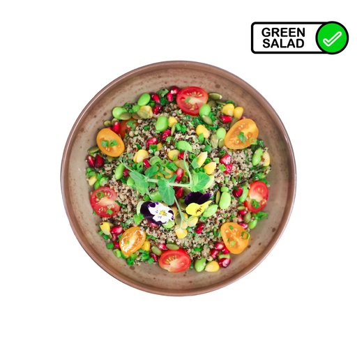 [3417] Quinoa Tabbouleh Salad With Citronette Dressing